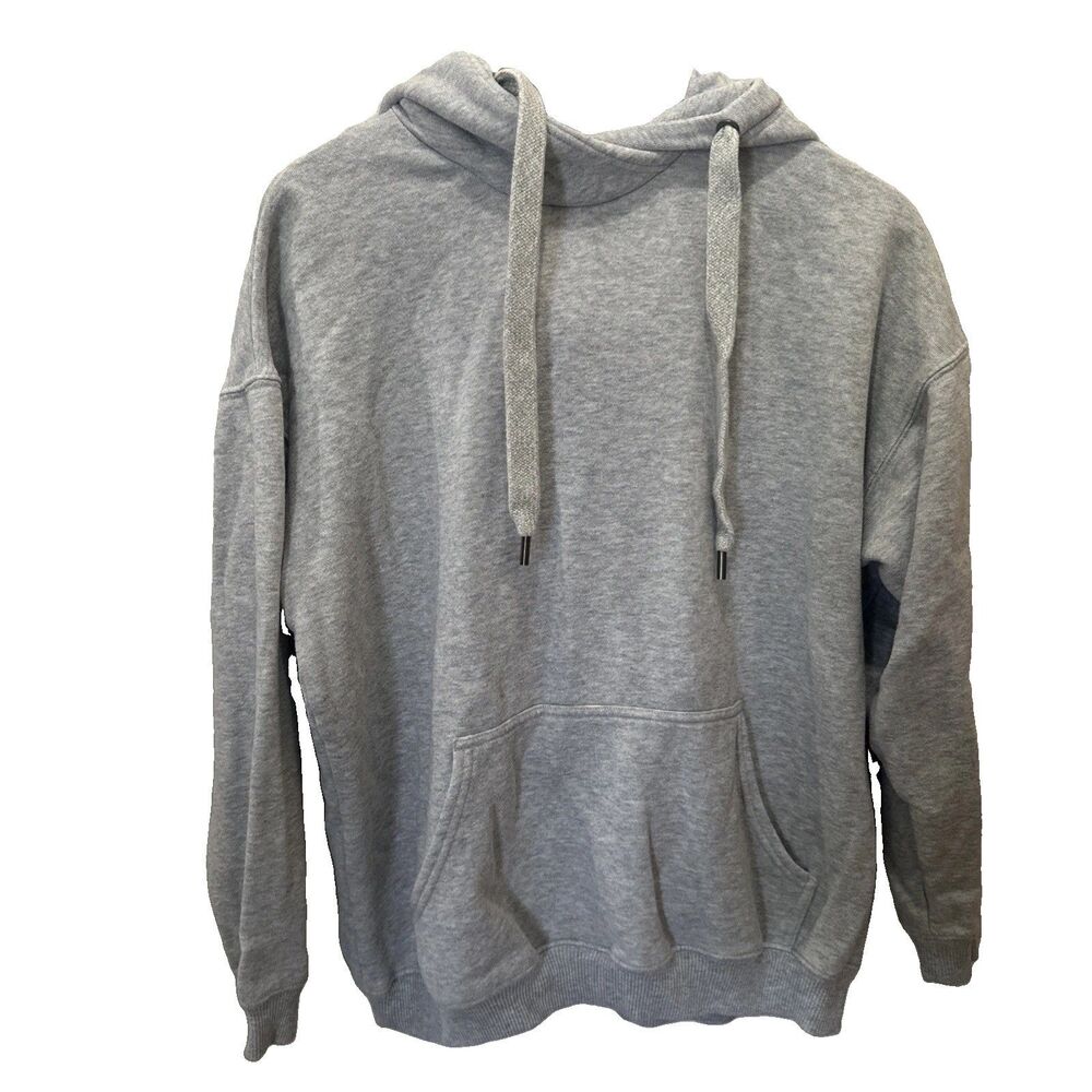 Aerie Offline Women's Light Heather Gray Pullover Hoodie Oversized Small